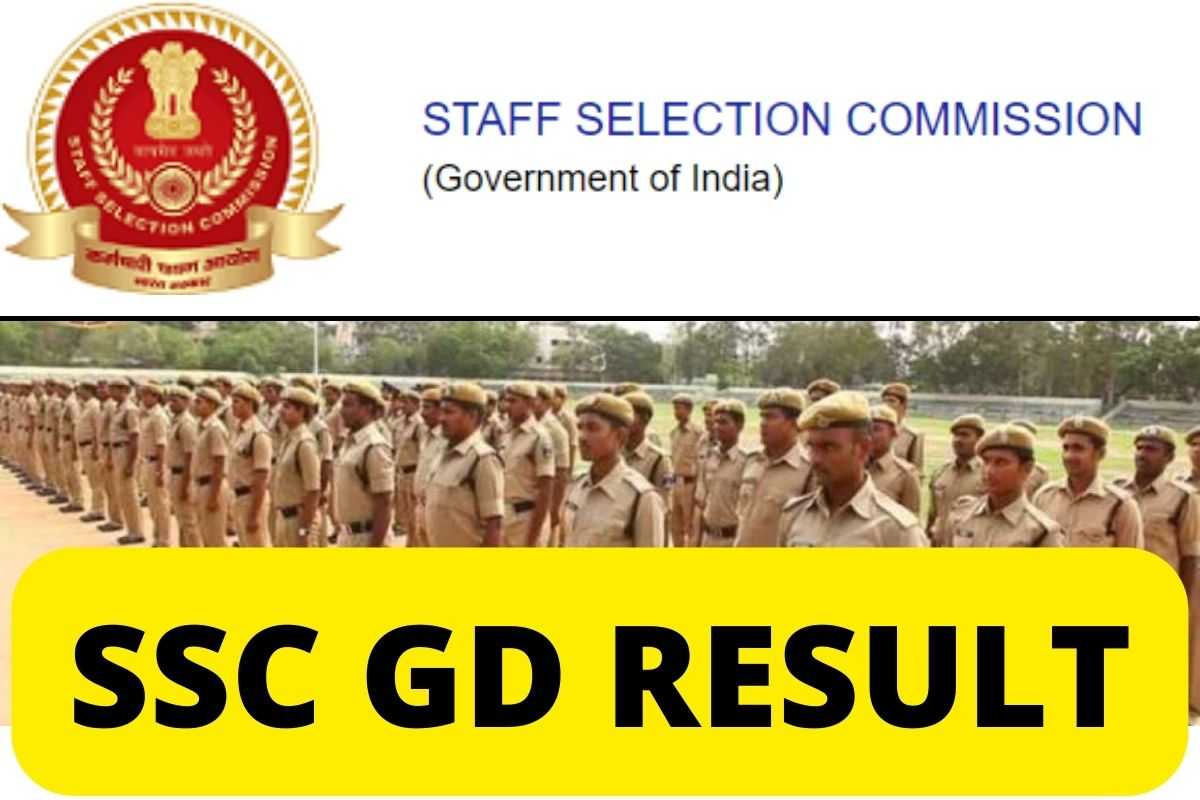 SSC GD Result 2022 Date