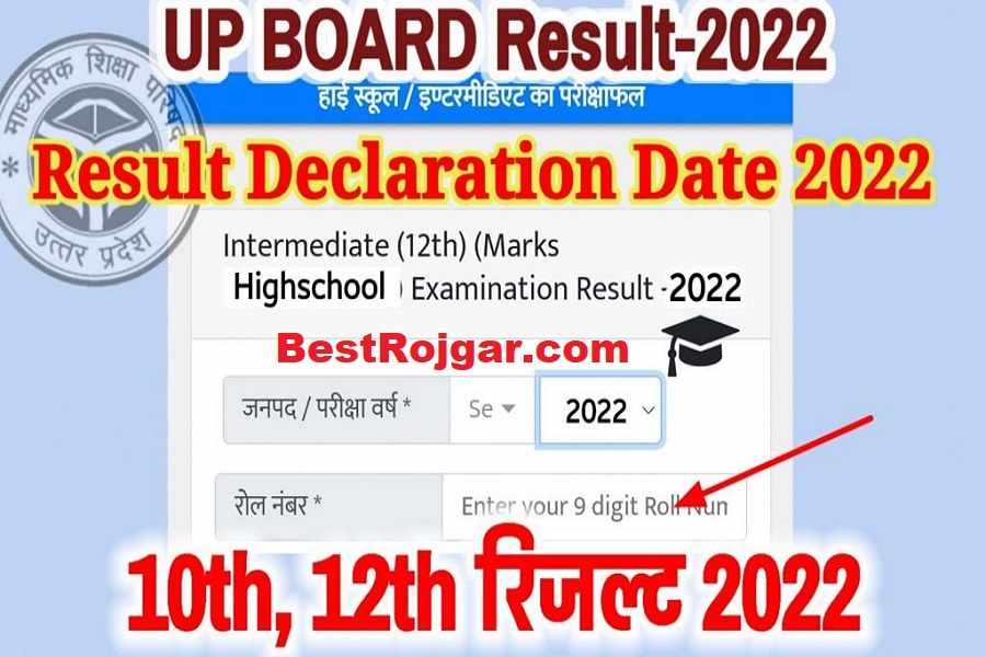 UPMSP UP Board 10th 12th Result