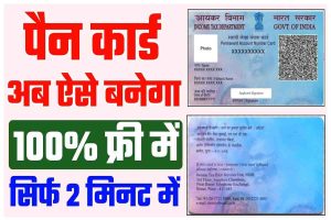 Pan Card Kaise Banaye 2022: सिर्फ 2 मिनट में पैन कार्ड कैसे प्राप्त करें, जाने पूरी जानकारी