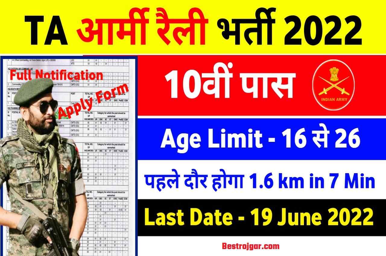 TA Army Rally Recruitment 2022