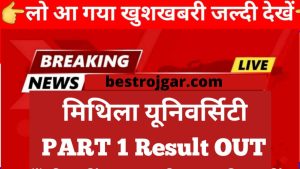 LNMU Part 1 Result 2022 Declared Check Now: LNMU Part 1 Result Declared, Check From Here