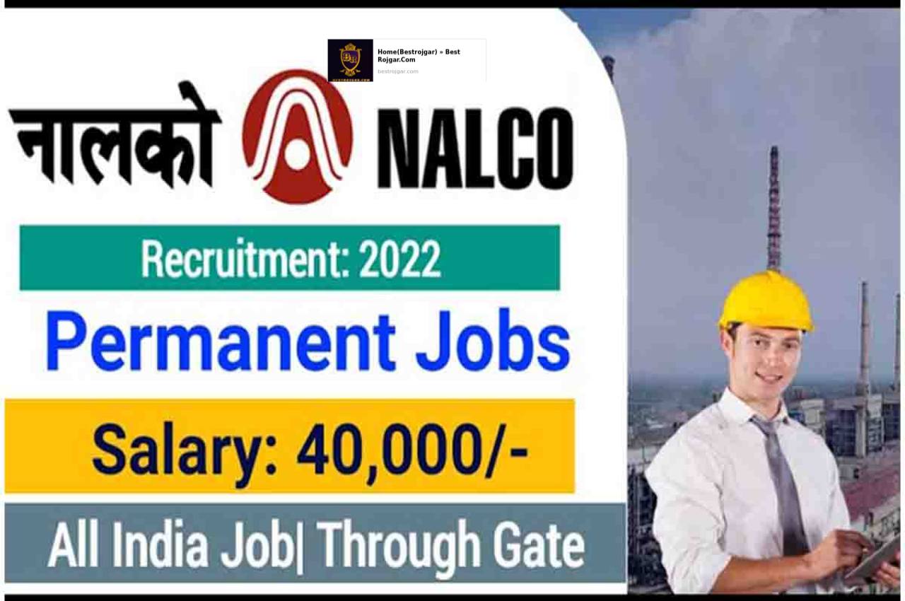 NALCO Recruitment 2022