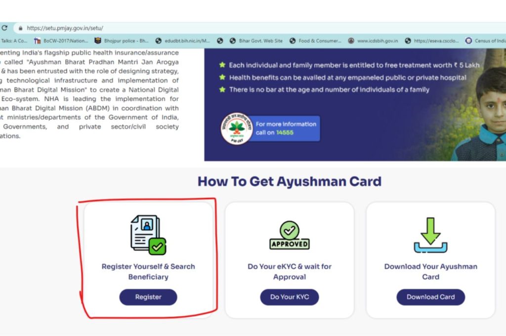 Ayushman Card Online Apply 2022