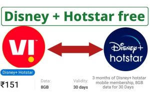 Amazing recharge plan! Disney + Hotstar free, data also for three months for Rs 151