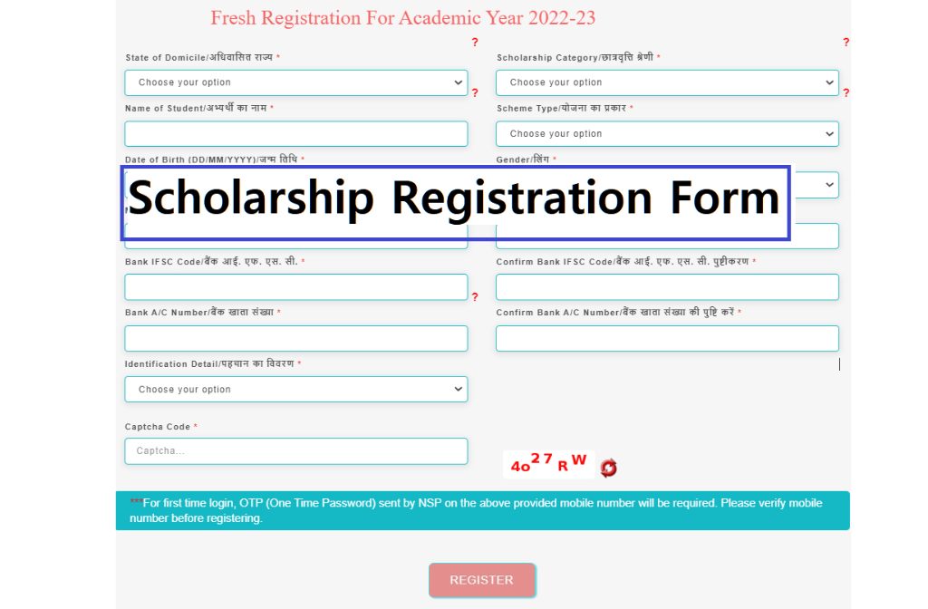 National Scholarship Online Apply 2022