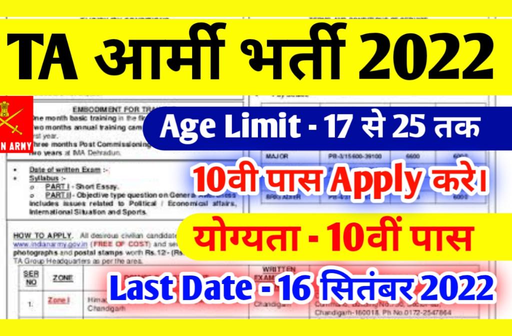 TA Army Rally Recruitment 2022