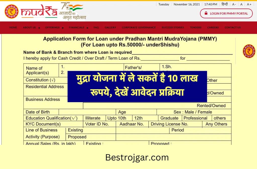 PM Mudra Loan News