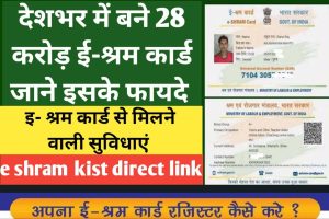 E-Shram Card Update: देशभर में बने 28 करोड़ ई- श्रम कार्ड, जाने इसके फायदे, देखें पूरी डिटेल