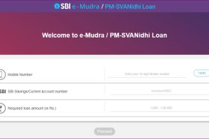 Mudra Loan SBI Online 