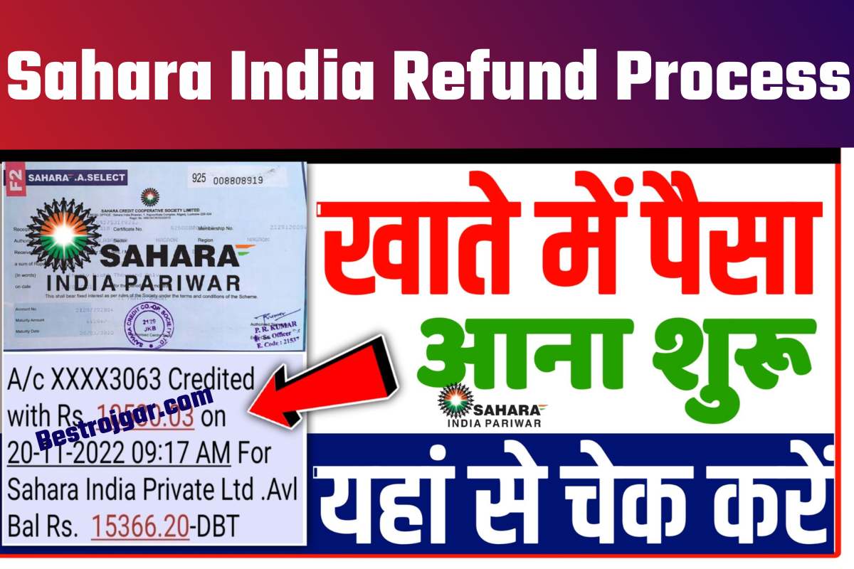 Sahara India Refund Process 2022