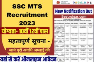 SSC MTS Recruitment 2023:- विवरण, See Details