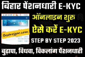 Bihar Pension EKyc Kaise Kare 2023:- बिहार पेंशन ईकेवाईसी 2023 कैसे लागू करें?