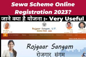 Sewa Scheme Online Registration 2023:- जाने क्या है योजना :- Very Useful