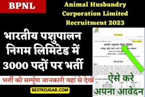 Animal Husbandry Corporation Limited Recruitment 2023