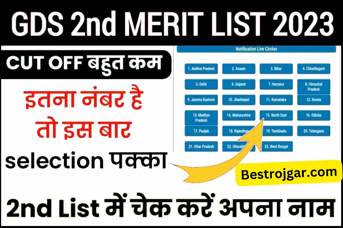 India Post GDS 2nd Merit List 2023