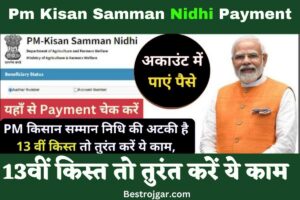 Pm Kisan Samman Nidhi Payment: फंसी है पीएम किसान सम्मान निधि की 13वीं किस्त तो तुरंत करें ये काम, खाते में आएंगे पैसे