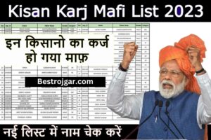 Kisan karj mafi list District: किसान कर्ज वफी योजना की नई सूची में नाम चेक करें