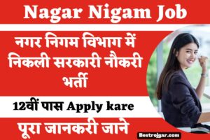 Nagar Nigam Job: नगर निगम विभाग में निकली सरकारी नौकरी भर्ती