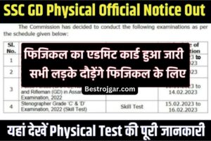 SSC GD admit card jari: डाउनलोड करें Admit Card