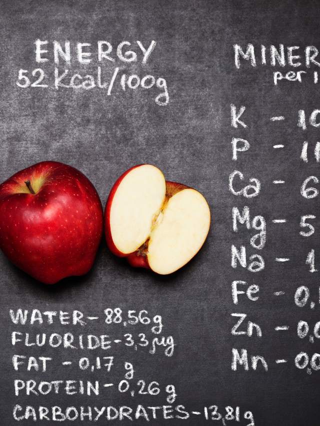 Nutrition Alert : One apple Contains (182 ग्राम) Nutritions