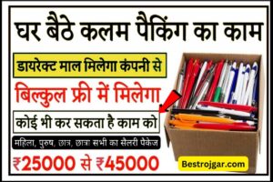 Packing work From Home: घर बैठे कमाएं ₹50000 महीना, पेन पैकिंग करते हुए -यहां से लें काम Very Usefull