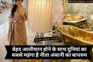 Nita Ambani Luxury Bathroom: बेहद आलीशान होने के साथ ही दुनिया में सबसे महंगा है नीता अंबानी का बाथरूम, वायरल हुई इनसाइड तस्वीरें