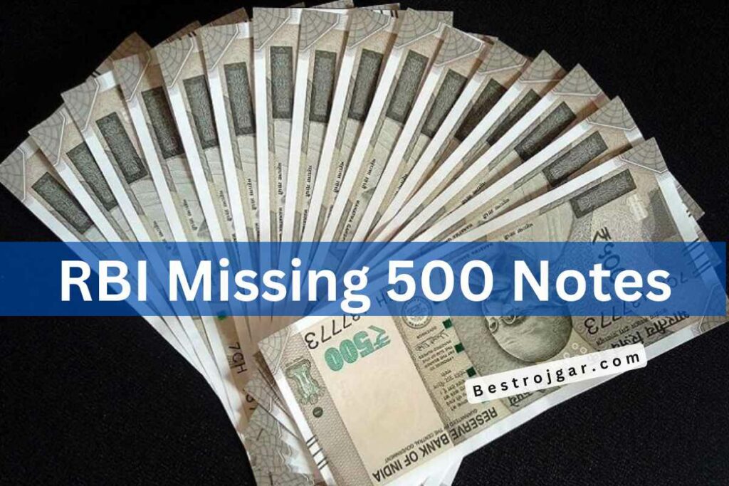 RBi missing 500 notes