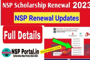 NSP scholarship 2023
