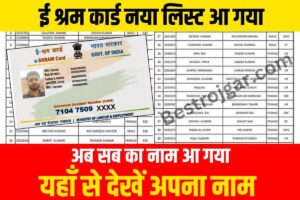 E Shram Card Payment Status 2023 : ई श्रम कार्ड से पैसा आना शुरू देखें यहाँ से अपना नाम|