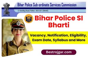 Bihar Police SI Bharti 2023 :  600 से अधिक बिहार Sub-Inspector भर्ती के लिए इस दिन से आवेदन शुरू