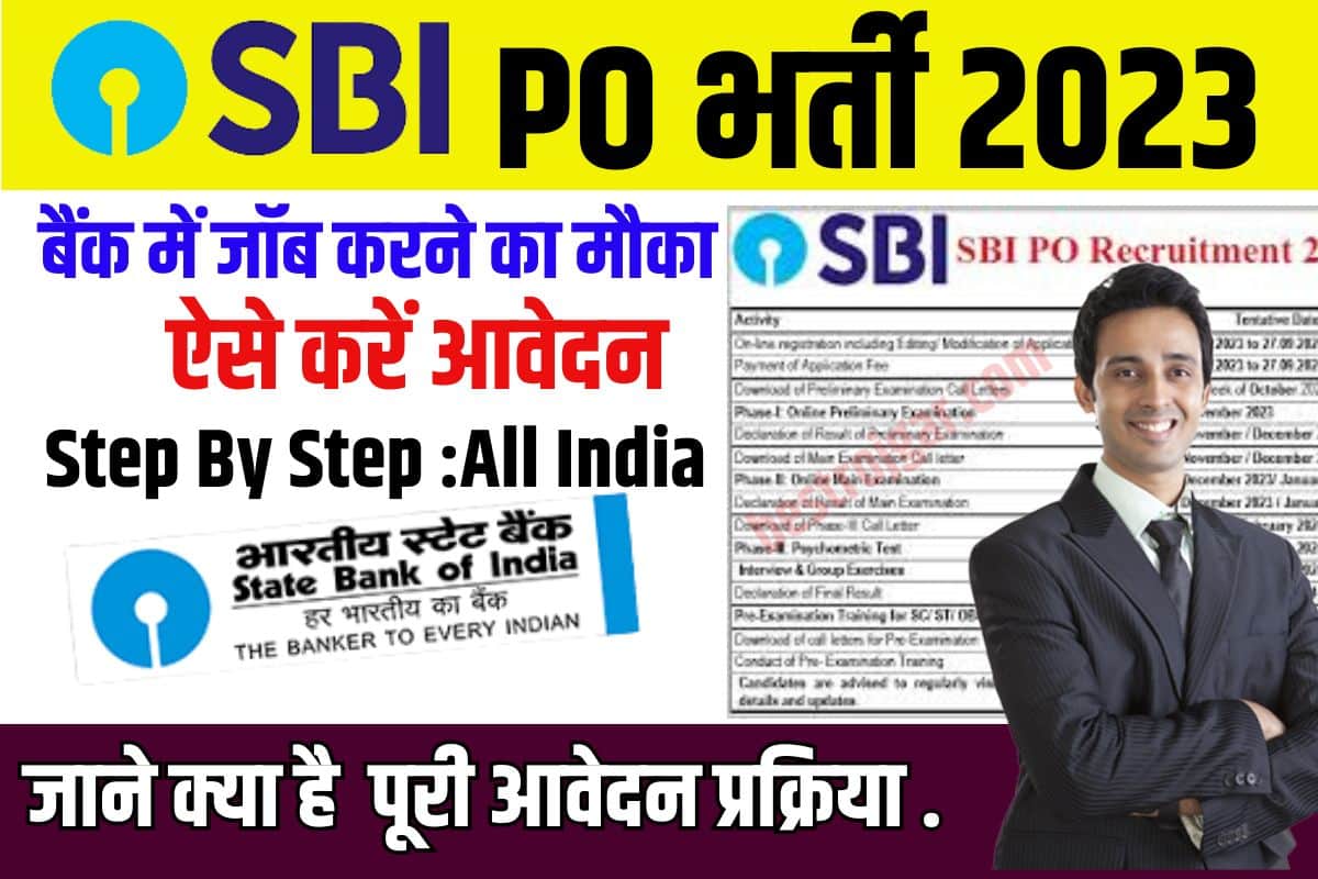 SBI PO Online Form 