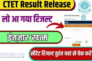 CTET Result Release 2024 : सबका इंतज़ार हुआ खत्म , CTET ने जारी किया रिजल्ट , यहाँ से चेक करें