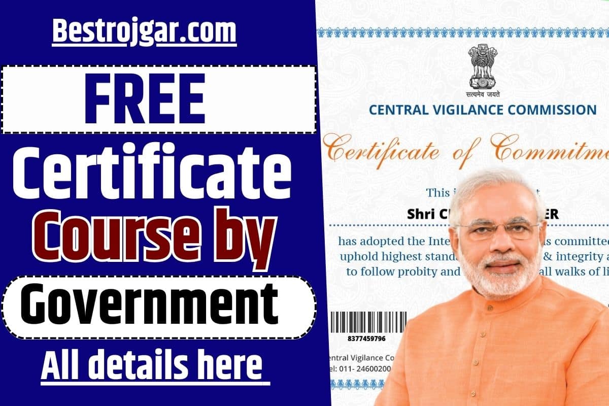 Free Certificate Course By Government