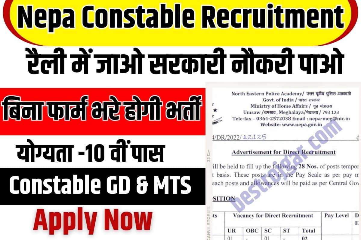 Nepa Constable Recruitment