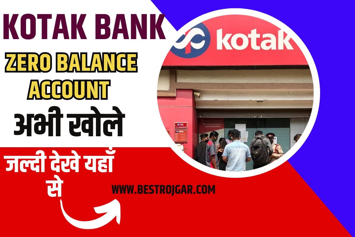 Kotak Mahindra Open Zero Balance Account