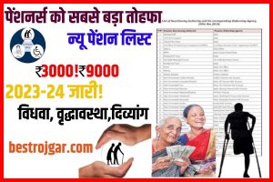 Gram Panchayat pension New List 2023-24 : ग्राम पंचायत विधवा पेंशन, वृद्धावस्था पेंशन और विकलांग पेंशन, पेंशन 2023- 24 की नई सूची जारी, ऐसे फटाफट चेक करे