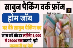 Soap Packing Work From Home Job: घर बैठे करें साबुन पैकिंग का काम और महीने का ₹25000 तक कमाओ जाने पूरी प्रक्रिया यहाँ से