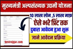 Mukhyamantri Alpsankhyak Udyami Yojana 2023 : मुख्यमंत्री अल्पसंख्यक उद्यमी योजना 2023 के लिए,ऐसे करें आवेदन