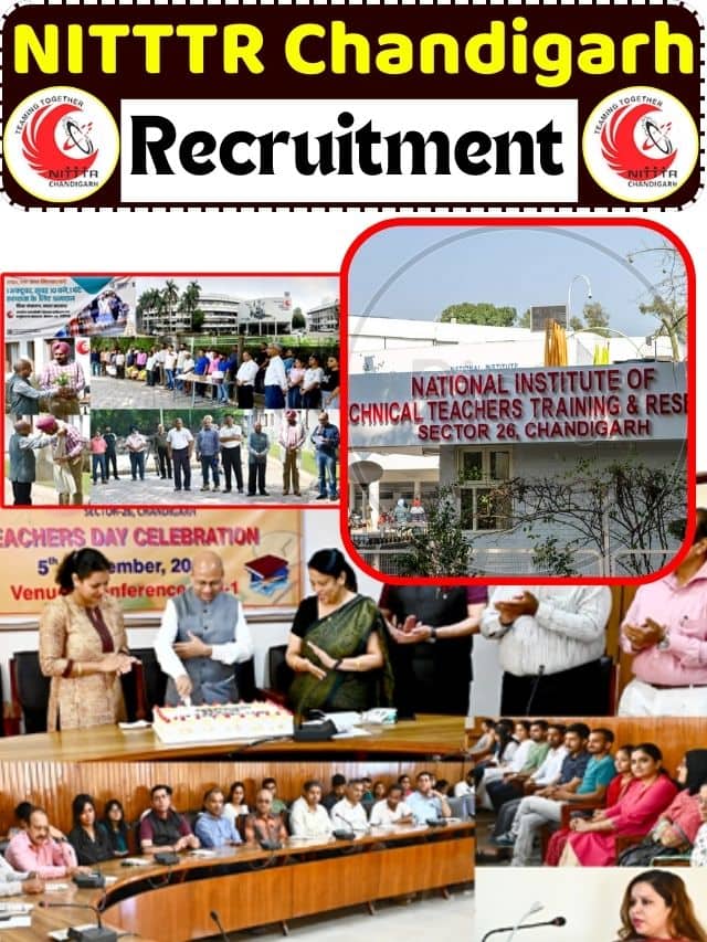 NITTTR Chandigarh Recruitment 2023