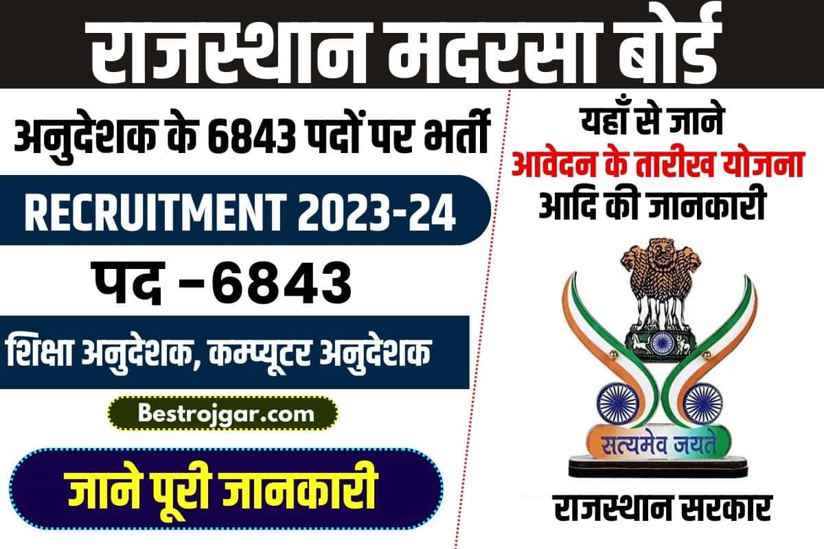 Rajasthan Madarsa Board Recruitment 2023