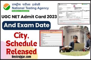 UGC NET Admit Card Download 2023