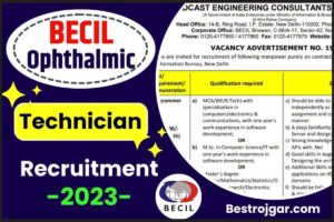 BECIL Recruitment 2023