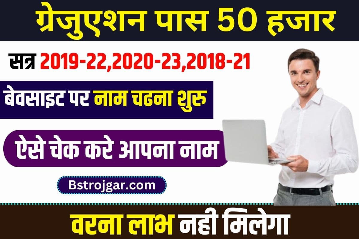 Mukhyamantri Kanya Utthan Yojana Graduation 2023-24