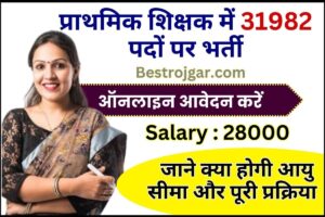 Primary Teacher Recruitment 2023 : बीपीएससी प्राथमिक शिक्षक के 31982 पदों पर भर्ती,ऑनलाइन आवेदन शुरू