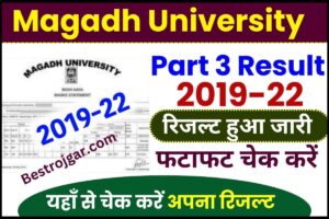 Magadh University Part 3 Result