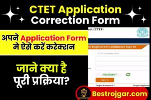 CTET Application Correction Form