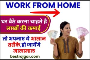 Earn Money Work From Home 2023 : घर बैठे करना चाहते है लाखों की कमाई तो अपनाए ये तरीके