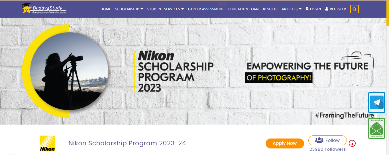 Nikon Scholarship