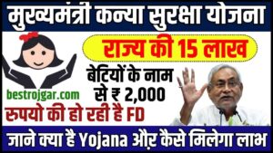 Mukhyamantri Kanya Suraksha Yojana: राज्य की 15 लाख बेटियों के नाम से ₹ 2,000 रुपयो की हो रही है FD, जाने क्या है योजना औऱ कैसे मिलेगा लाभ