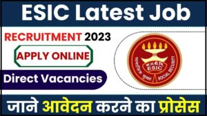 ESIC Pune Recruitment 2023